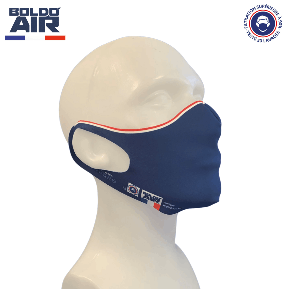 Masque anti-COVID Boldo'AIR